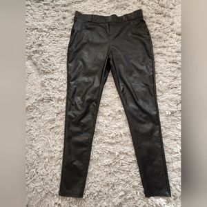 Black Pleather Pants